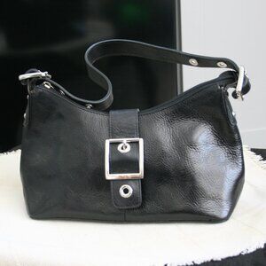 Black Wilsons Leather Shoulder Bag